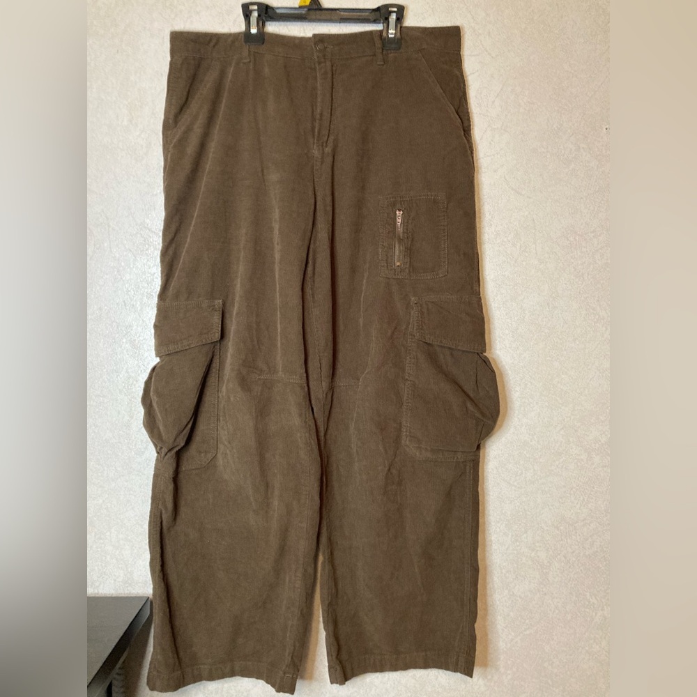 Angel Kiss Men's Dark Brown Cargo Pants size: 13/31